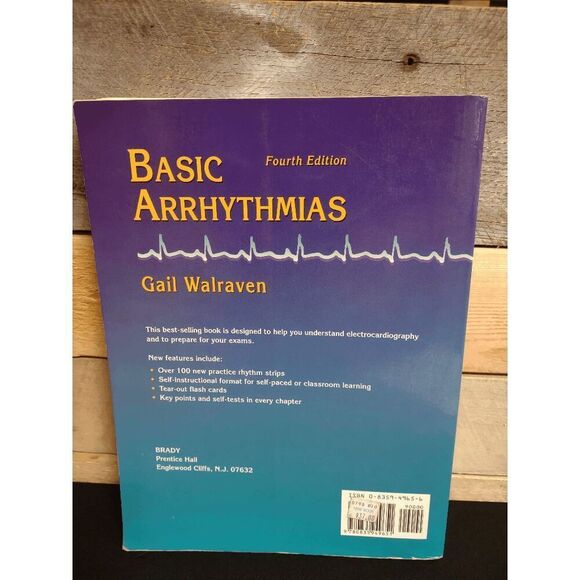 Basic Arrhythmias 4th Ed. by Gail Walraven ISBN # 9780835949651 - Picture 2 of 2